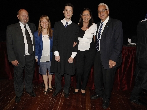 Un becado por ADIMRA se gradu� como ingeniero electr�nico