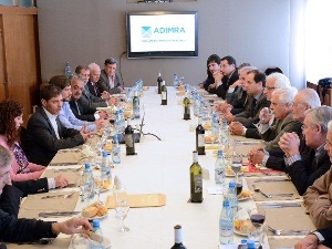 Axel Kicillof y Augusto Costa visitaron ADIMRA