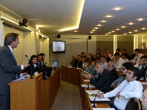 Empresarios argentinos y europeos pymes reunidos en ADIMRA