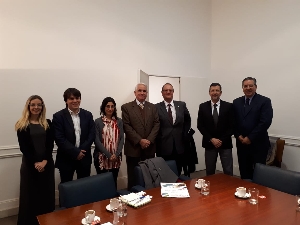 Reuni�n con autoridades de la Asociaci�n Brasile�a de M�quinas y Equipos (ABIMAQ)