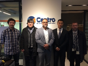 Visita de la corporaci�n japonesa Itochu