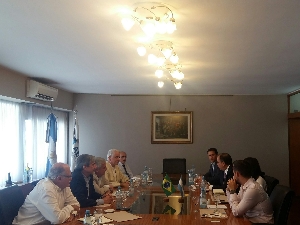 Encuentro con autoridades de la Asociaci�n Brasile�a de M�quinas y Equipos (ABIMAQ)