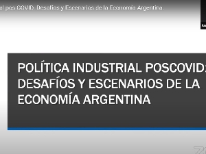 Charla sobre Econom�a y Politica Industrial Pos COVID19