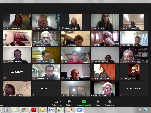 Reuni�n con autoridades de la C�mara de Santa Fe 