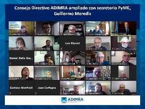 Consejo Directivo ampliado, con presencia del secretario Merediz