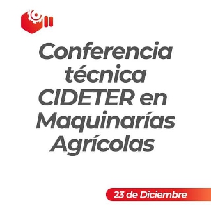 1� Conferencia T�cnica CIDETER 2020