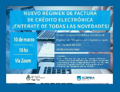 Nuevo R�gimen de Factura de Cr�dito Electr�nica �Enterate de todas las novedades!