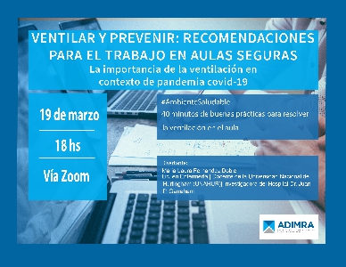 Ventilar y Prevenir: Recomendaciones para el Trabajo en Aulas seguras