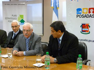 Autoridades de ADIMRA en Posadas