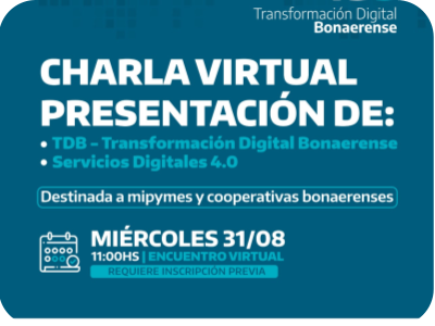 Programa Transformaci�n Digital Bonaerense