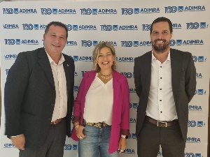 Elio Del Re recibi� al secretario de Comercio de la Naci�n y a la subsecretaria de Pol�tica Industrial