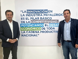 Elio Del Re, recibi� en CETEM, al secretario de Econom�a del Conocimiento
