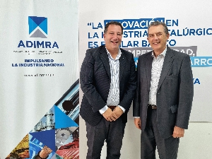 Elio Del Re, recibi� al Pdte. y Vpdte. del INTI