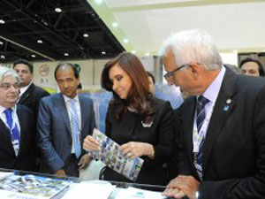 Visita de la presidenta a Abu Dhabi