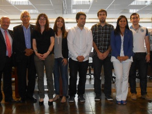 Almuerzo con Becados del Pa�s Vasco