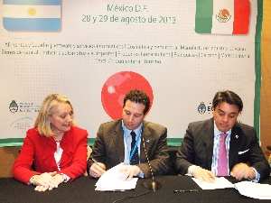 Se firm� un acuerdo de cooperaci�n con entidad par mexicana